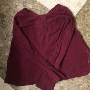 Hollister long sleeved layering shirt